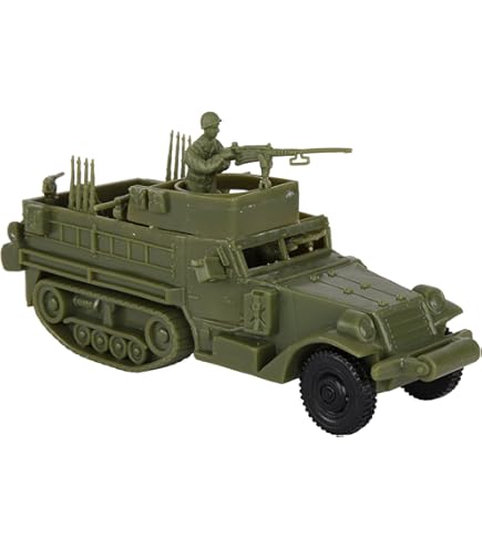 Amazon.com: BMC CTS WW2 German Hanomag Halftrack - 5pc Gray